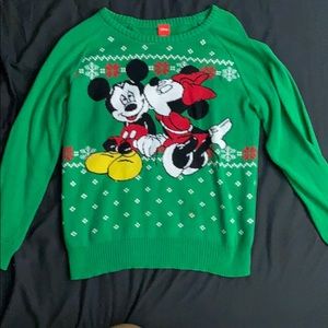 Mickey & Minnie Christmas Sweater